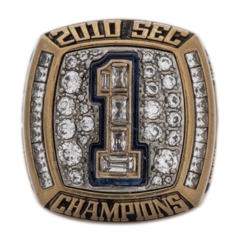 2010 Auburn Tigers SEC Championship Players Ring (Michael Dyer)